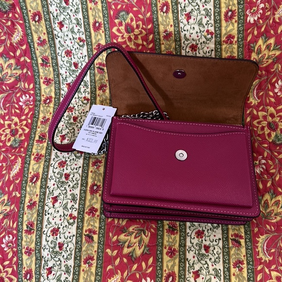 NWT Bright Violet Mini Klare Crossbody Bag - Picture 3 of 4